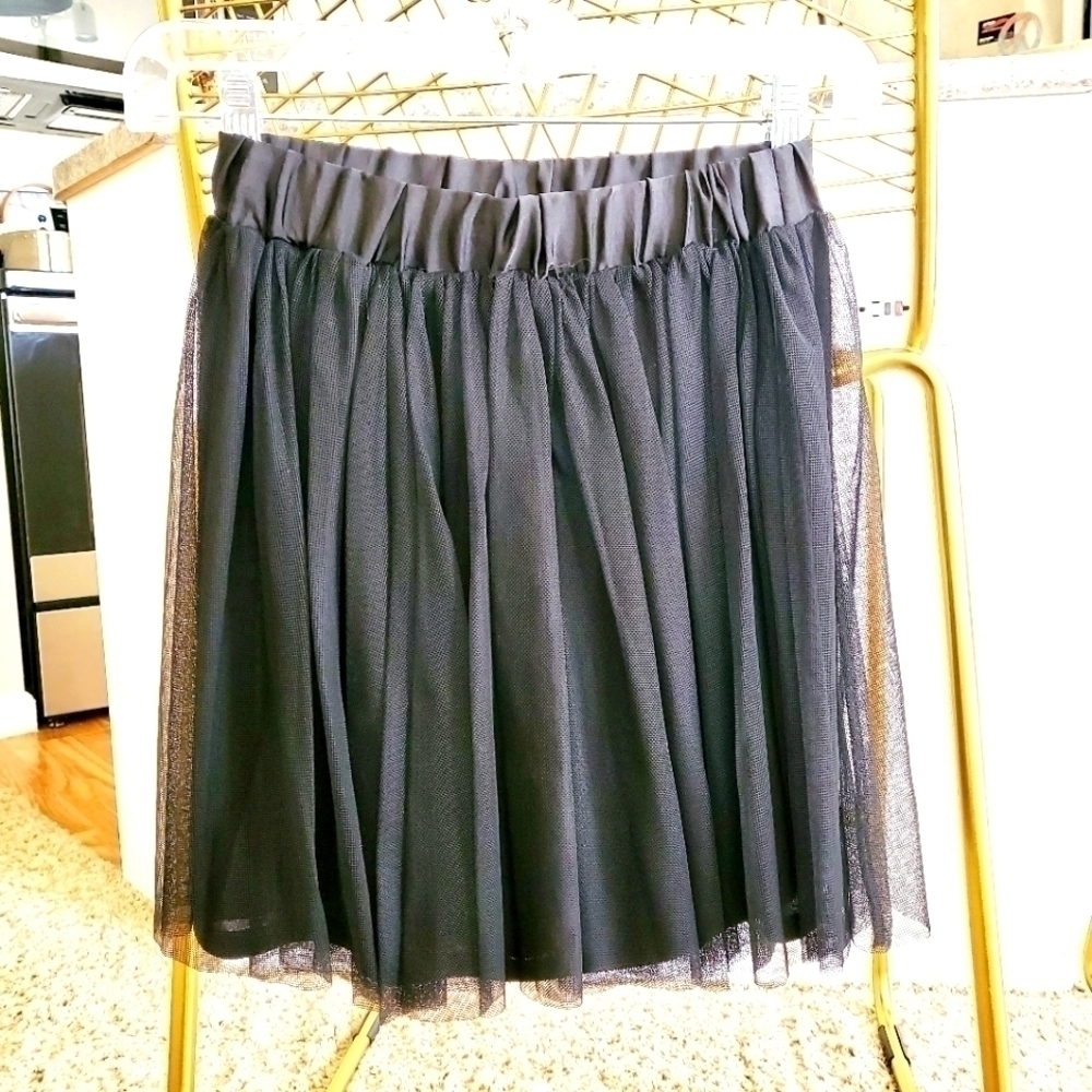 Show Me Your MuMu | Elastic Mesh Skirt